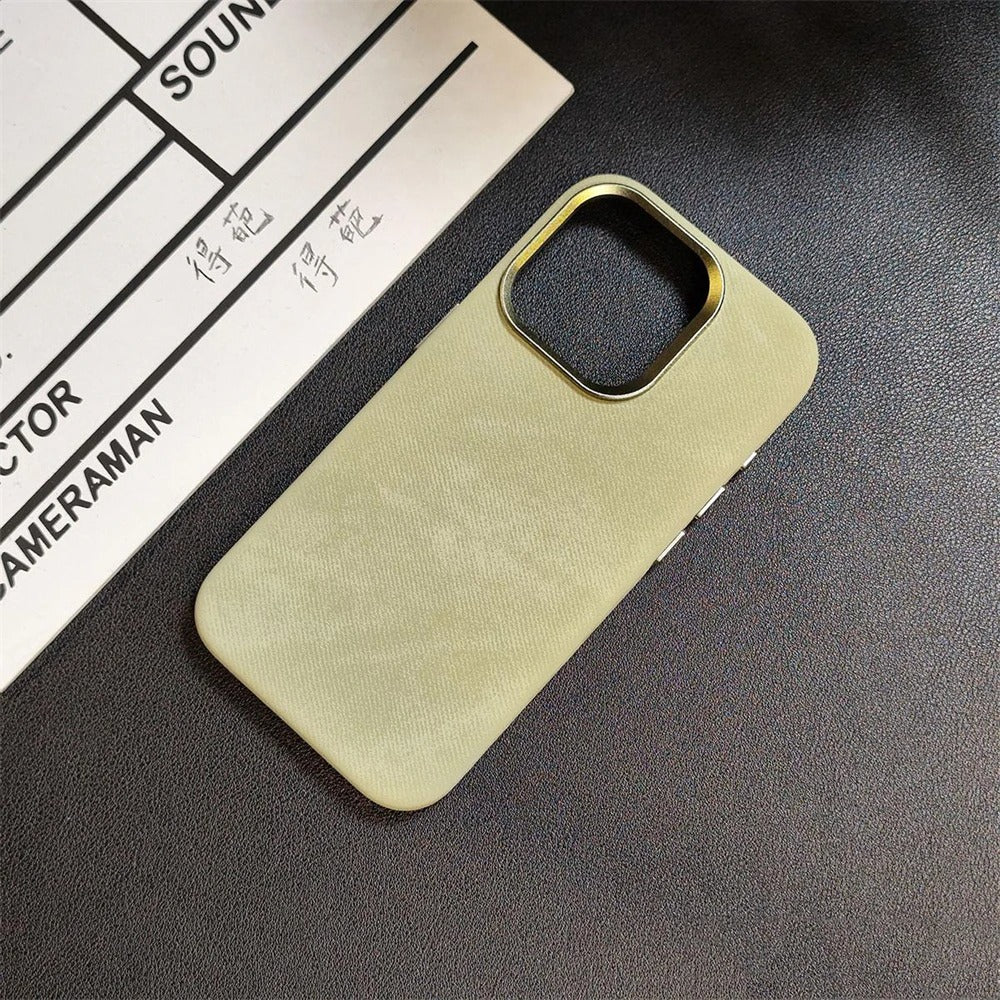 iPhone Series - Velvet Edge Leather Case