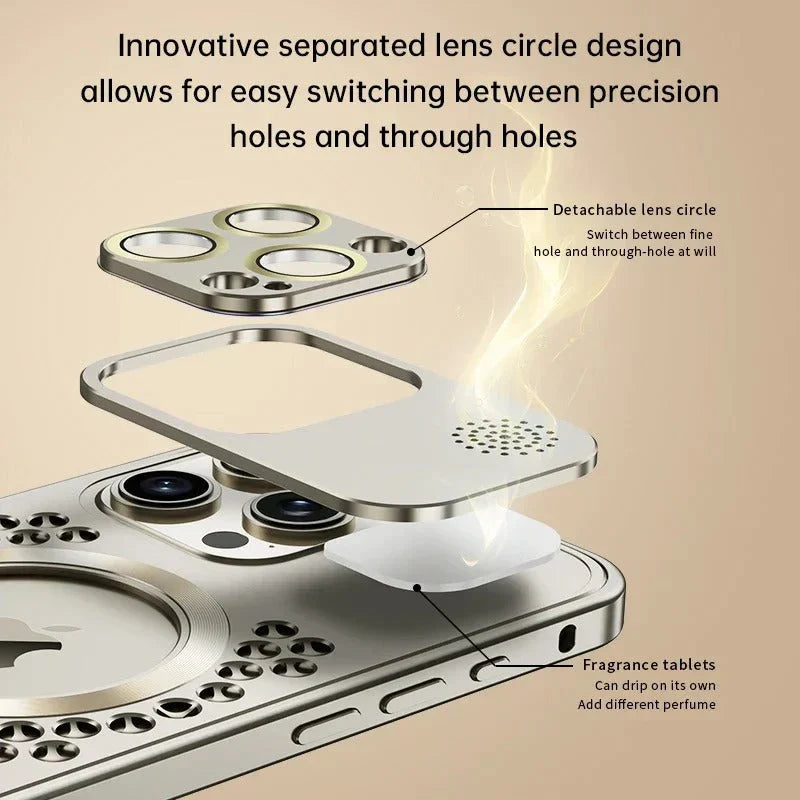 iPhone - MagSafe Metal Aromatherapy Case