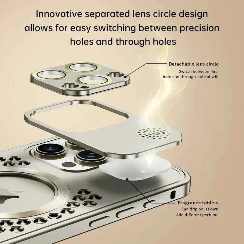 iPhone - MagSafe Metal Aromatherapy Case