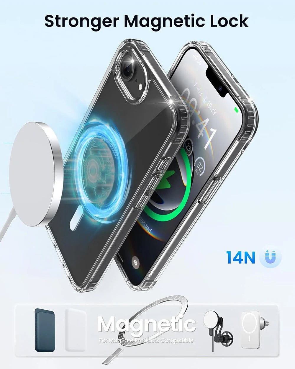 iPhone 16e - Transparent Magsafe Case