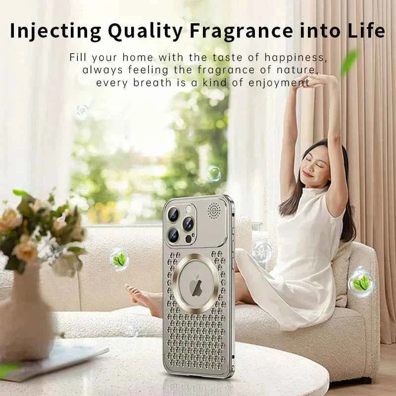 iPhone - MagSafe Metal Aromatherapy Case