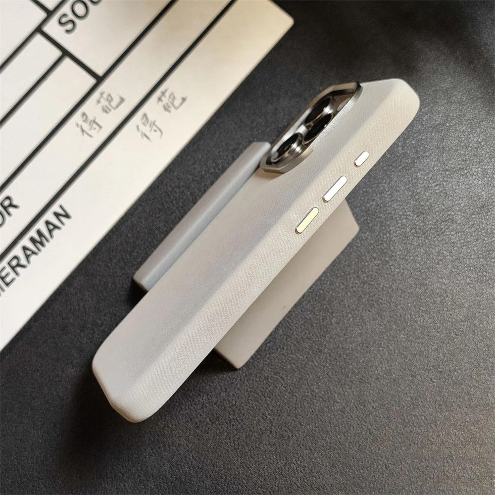 iPhone Series - Velvet Edge Leather Case