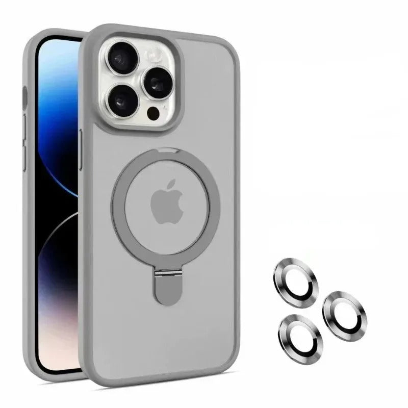 iPhone series - Translucent Frosted Magnetic Case