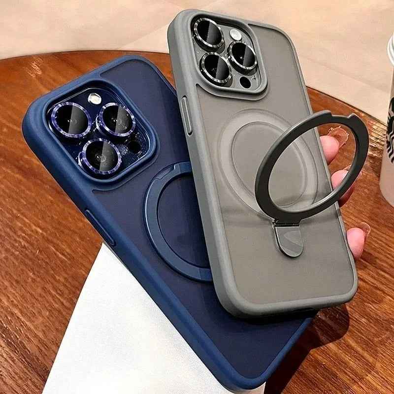 iPhone series - Translucent Frosted Magnetic Case