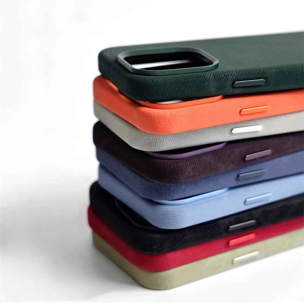 Velvet Edge Leather Case