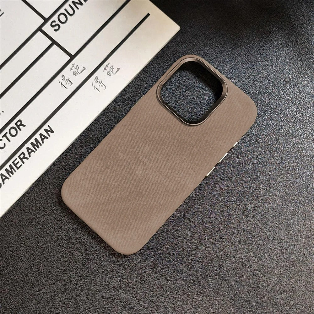 iPhone Series - Velvet Edge Leather Case