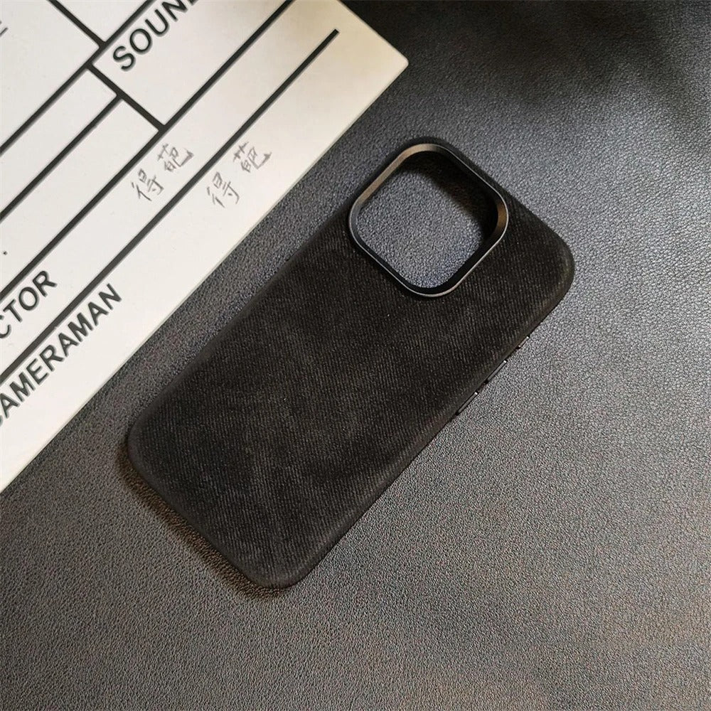 iPhone Series - Velvet Edge Leather Case