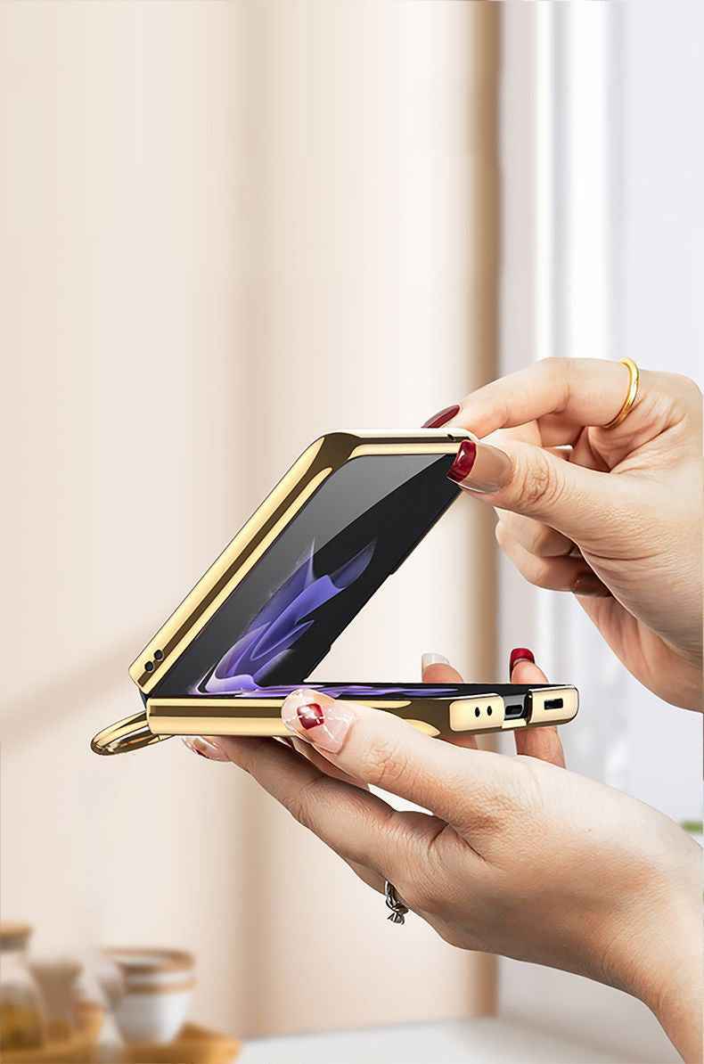 Galaxy Z Flip Series - Luxury Leather Case