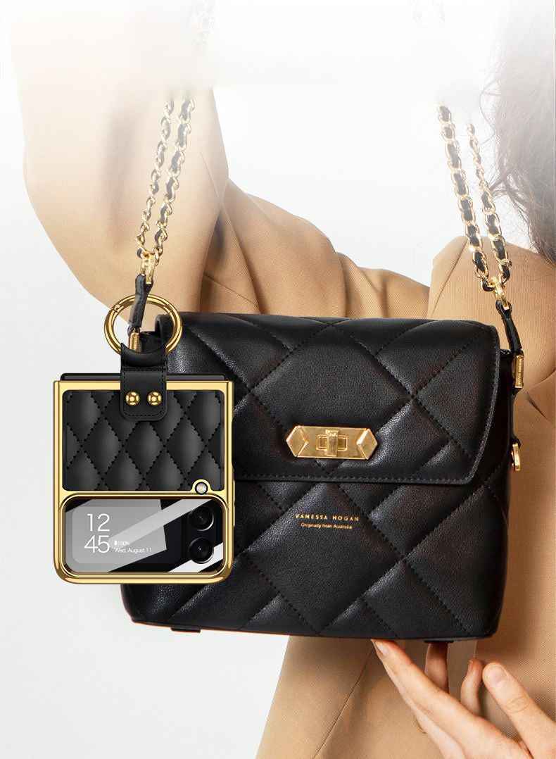 Galaxy Z Flip Series - Luxury Leather Case