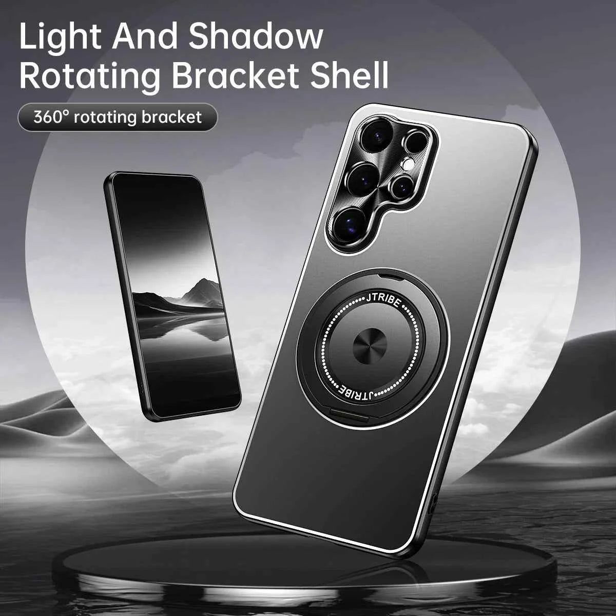 Magnetic Ring Stand Case