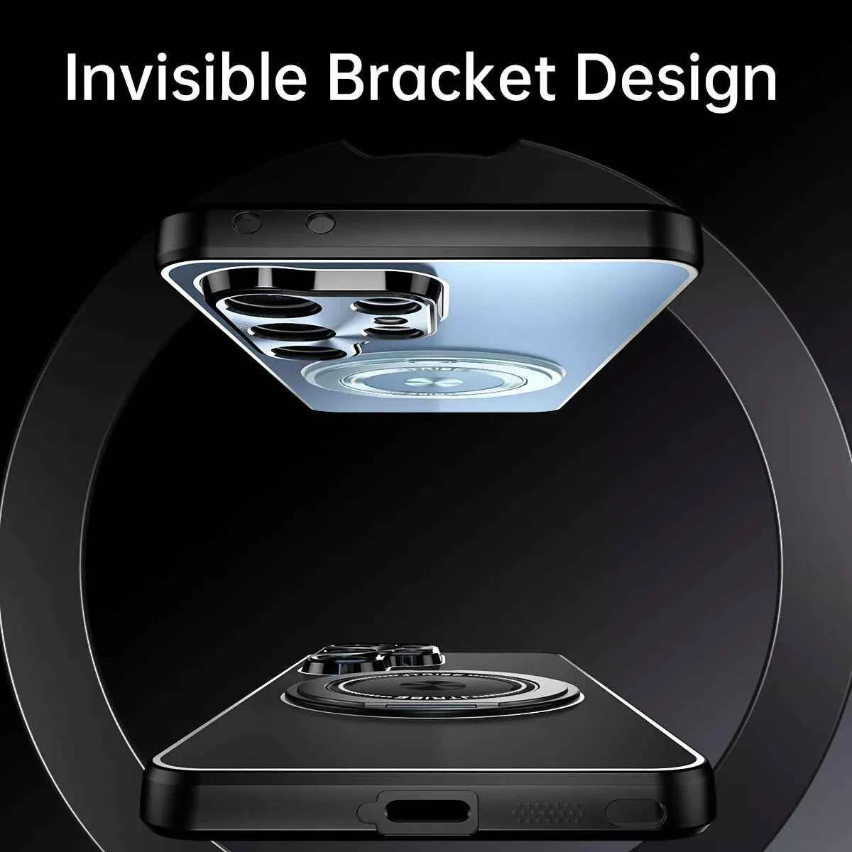 Magnetic Ring Stand Case