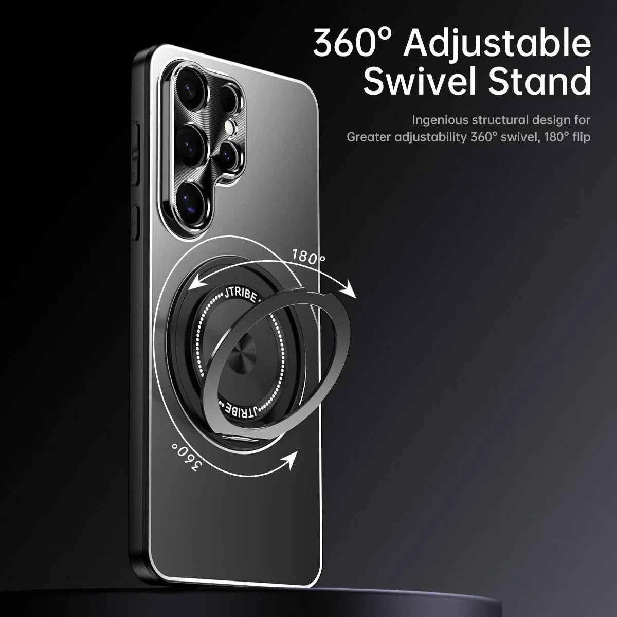 Magnetic Ring Stand Case