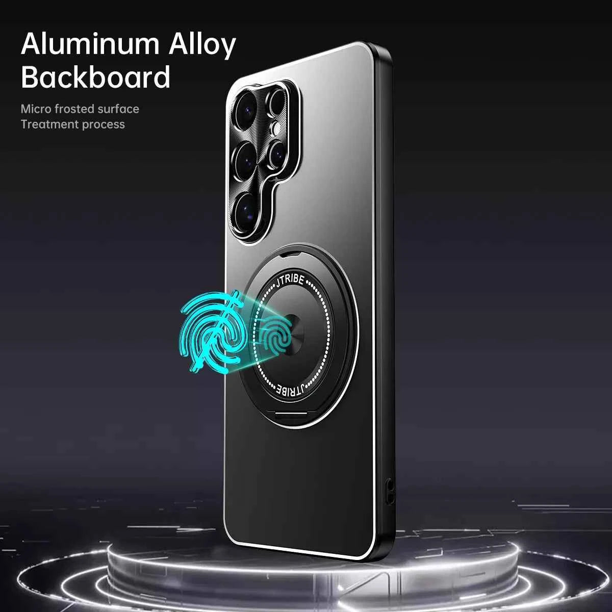 Magnetic Ring Stand Case
