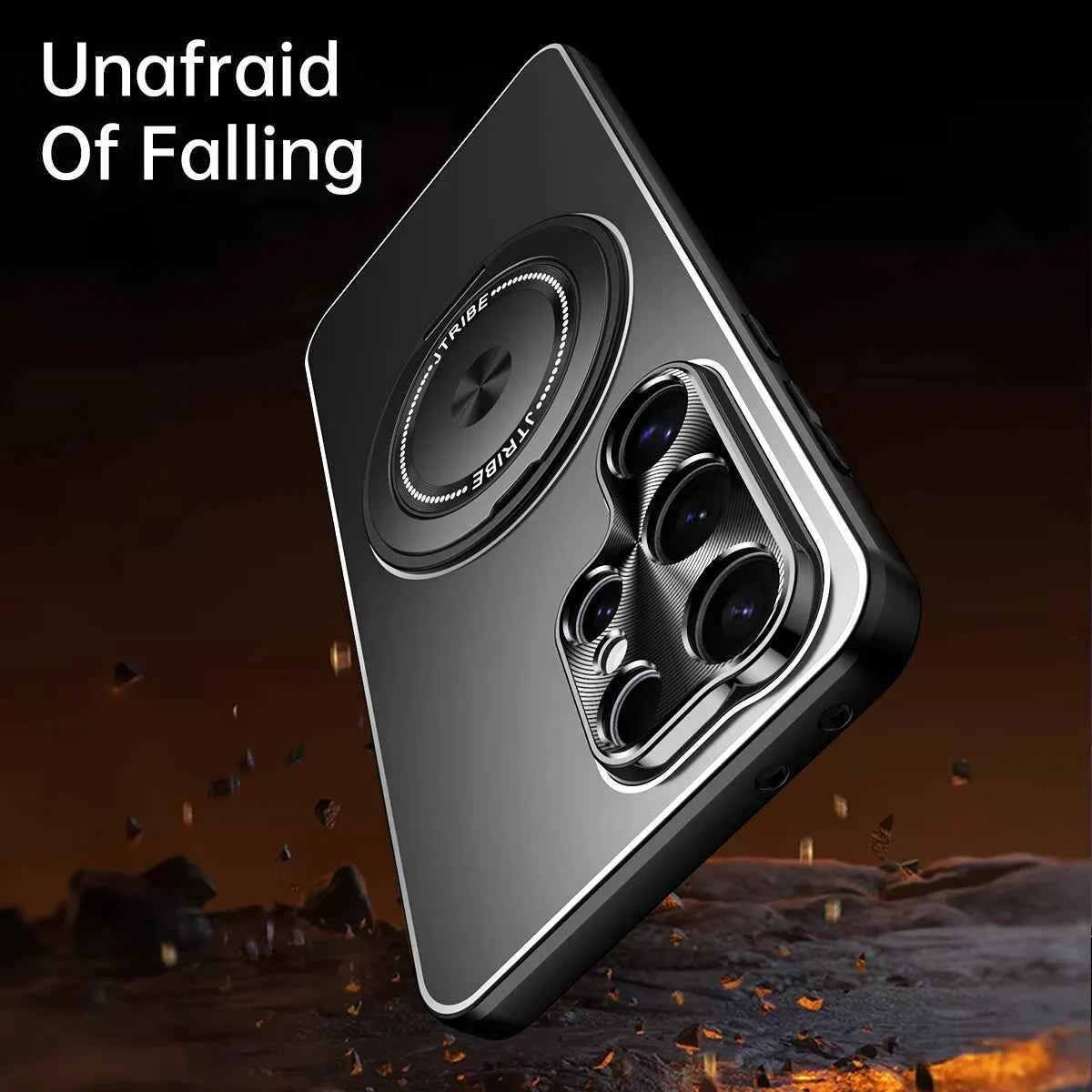 Magnetic Ring Stand Case