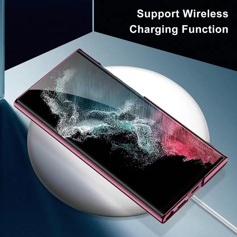 Galaxy S Series - Anti-Yellowing Transparent Kickstand Protective Case