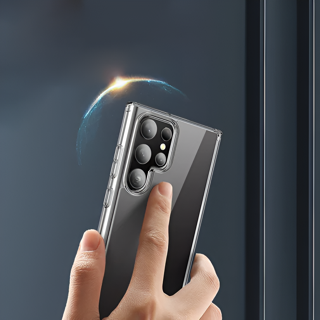 Galaxy S22 Ultra Anti-Burst Transparent Case