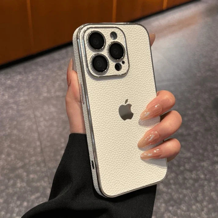 iPhone Series - Luxe Leather Shield Case