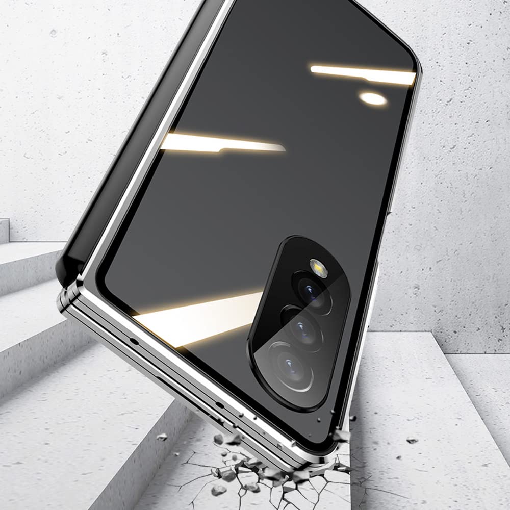 Galaxy Z Fold4 - Double Sided Magnetic Metal Frame Case