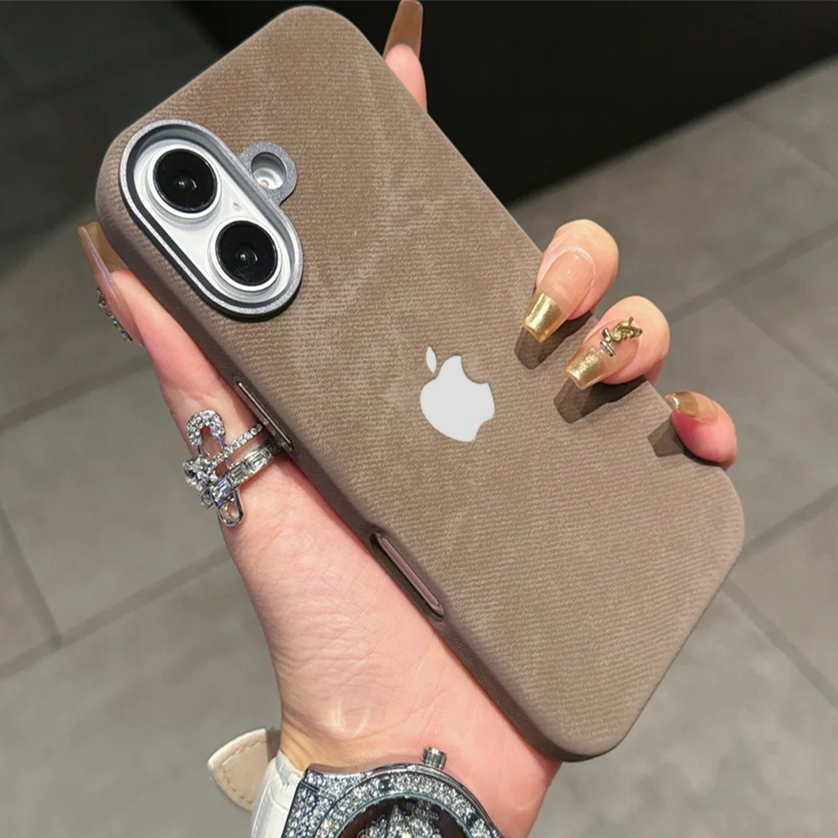 Velvet Edge Leather Case