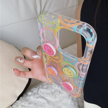 Colorful Smile Face Case