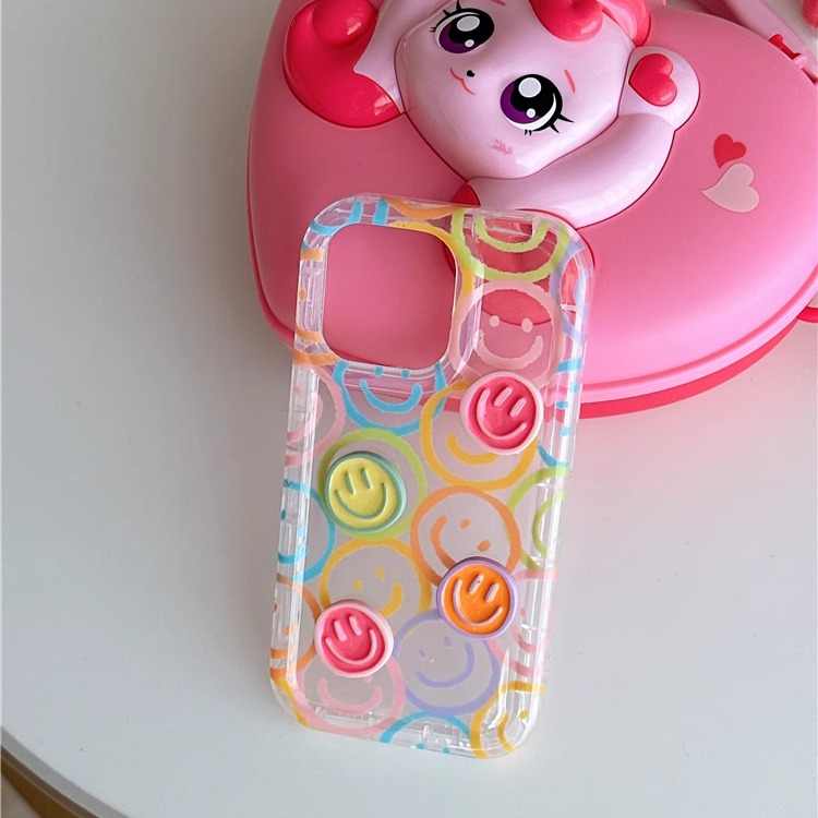 Colorful Smile Face Case