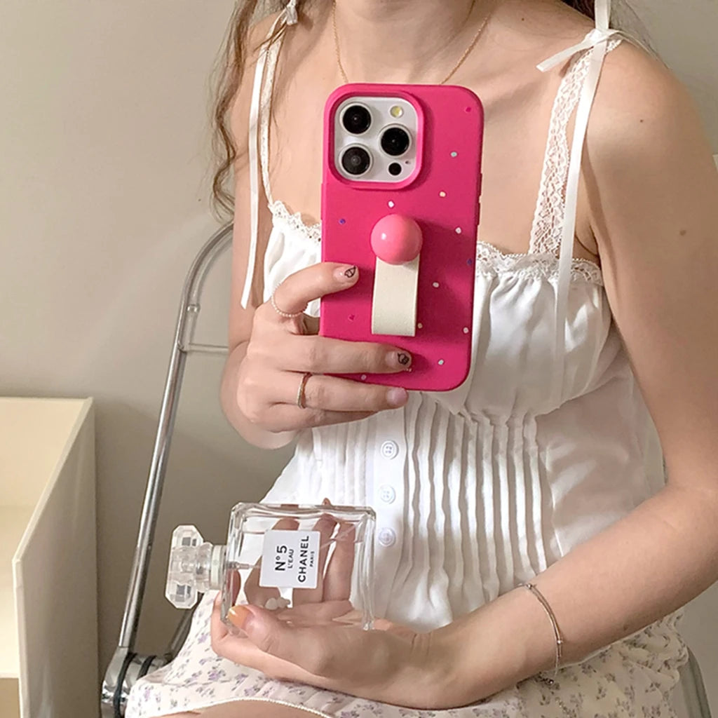 iPhone - Pear Ring Buckle Case