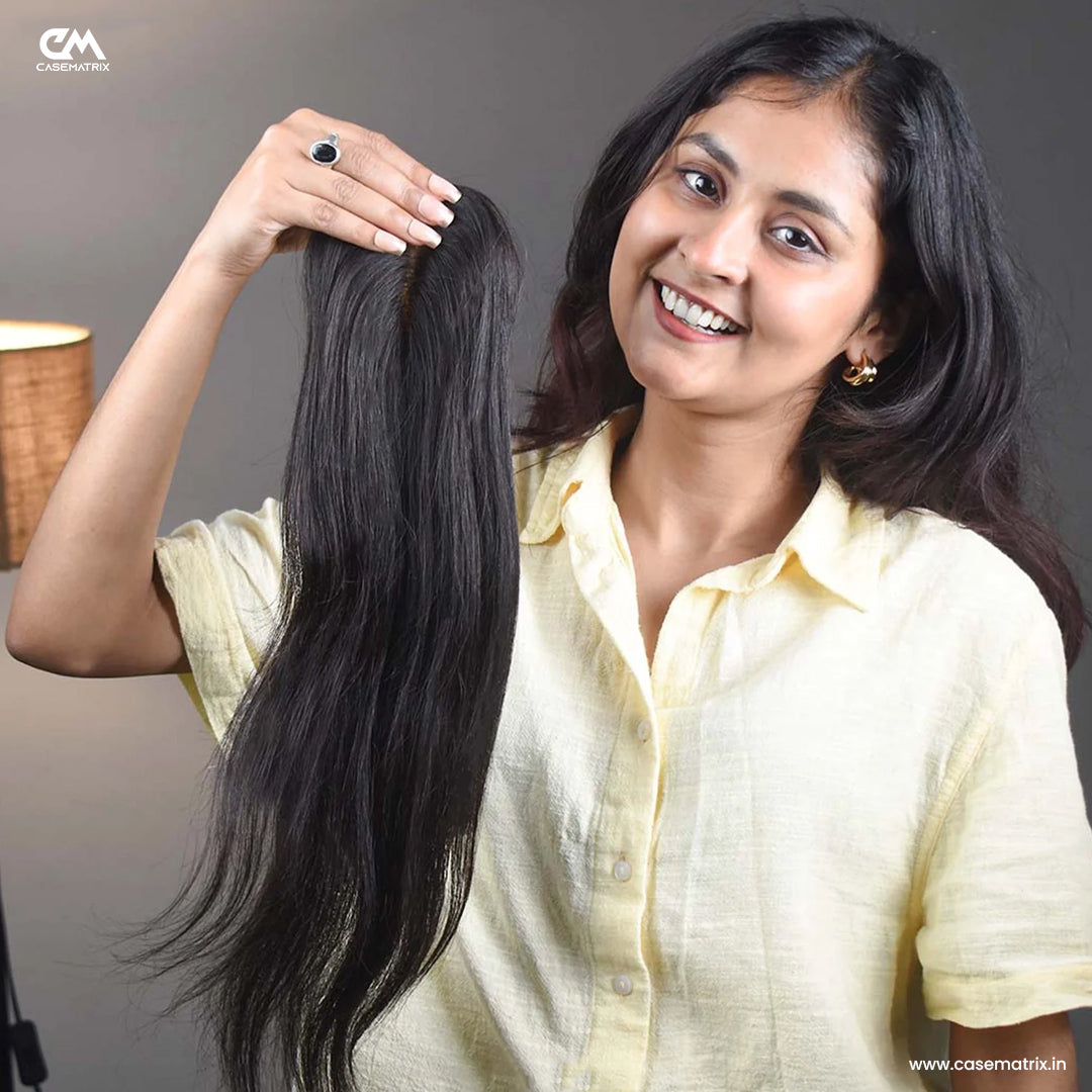 Silk Base Human Hair Topper 2.5*5Inc