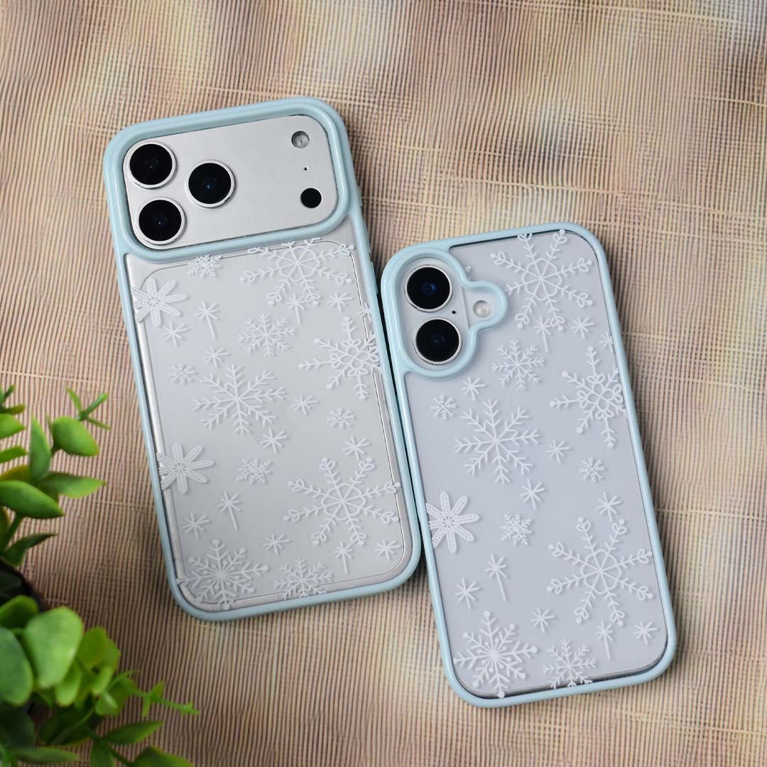 Snow Glow Transparent Case - iPhone