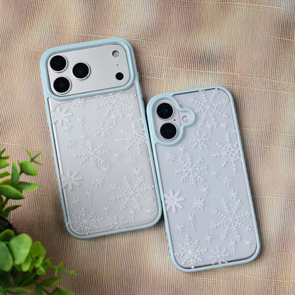 Snow Glow Transparent Case - iPhone