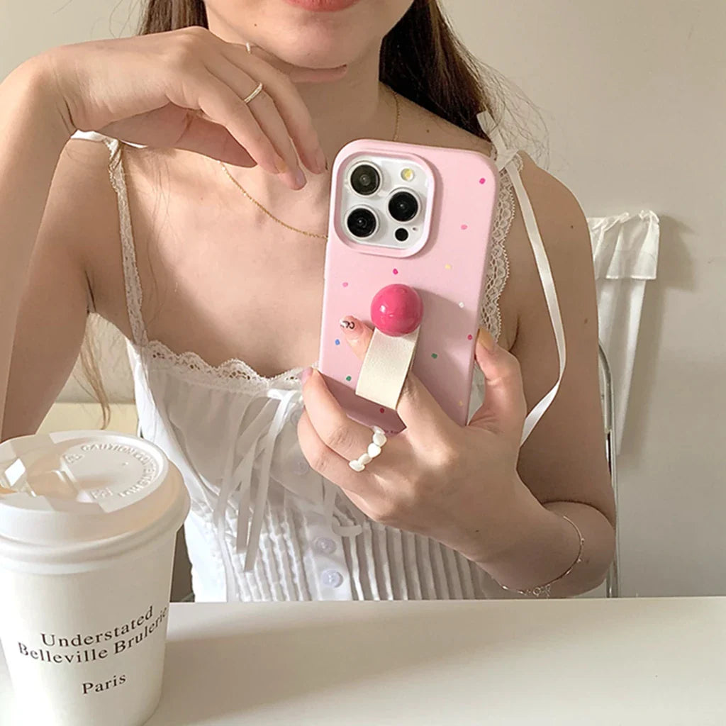 iPhone - Pear Ring Buckle Case