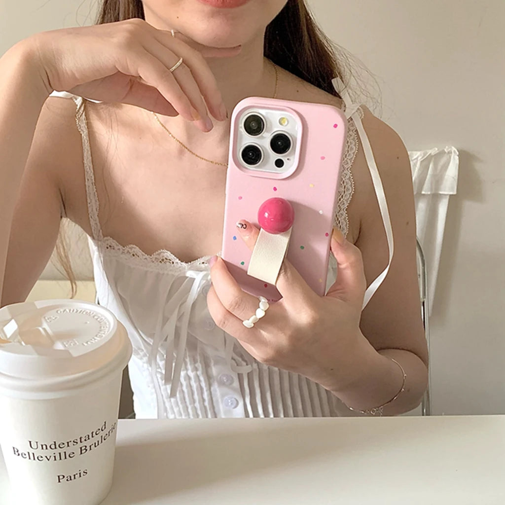 iPhone - Pear Ring Buckle Case