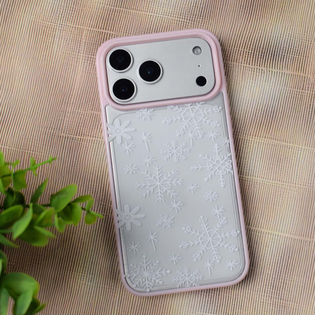 Snow Glow Transparent Case - iPhone