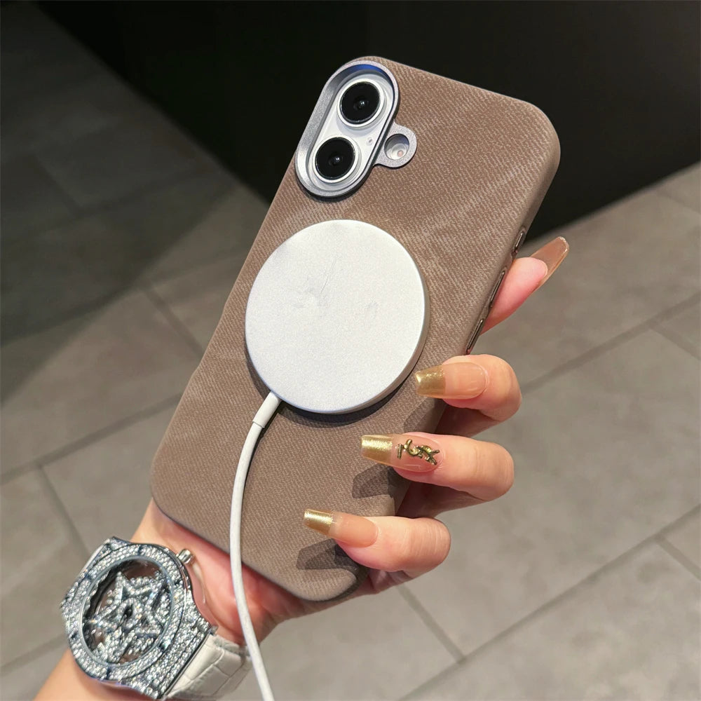 Velvet Edge Leather Case