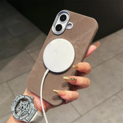 Velvet Edge Leather Case