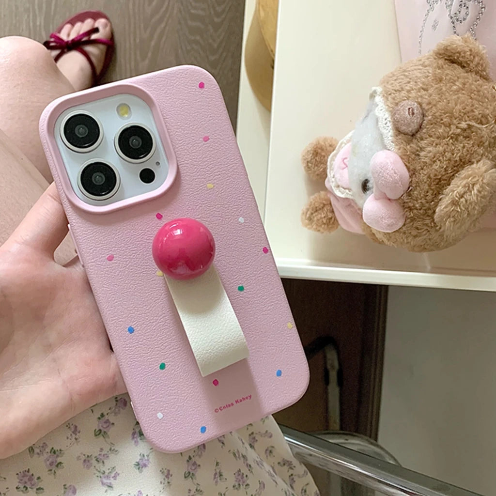 iPhone - Pear Ring Buckle Case