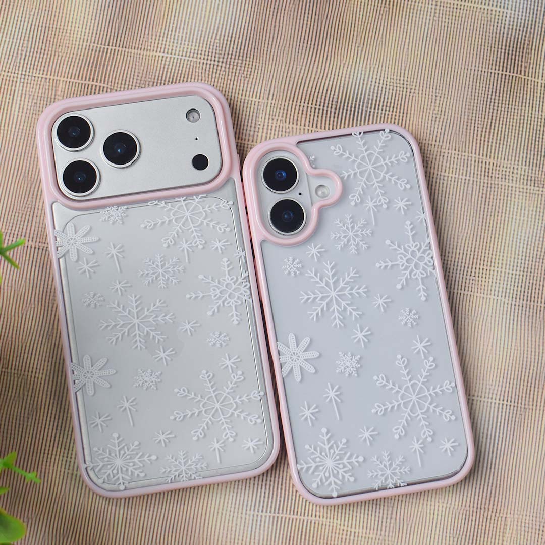 Snow Glow Transparent Case - iPhone
