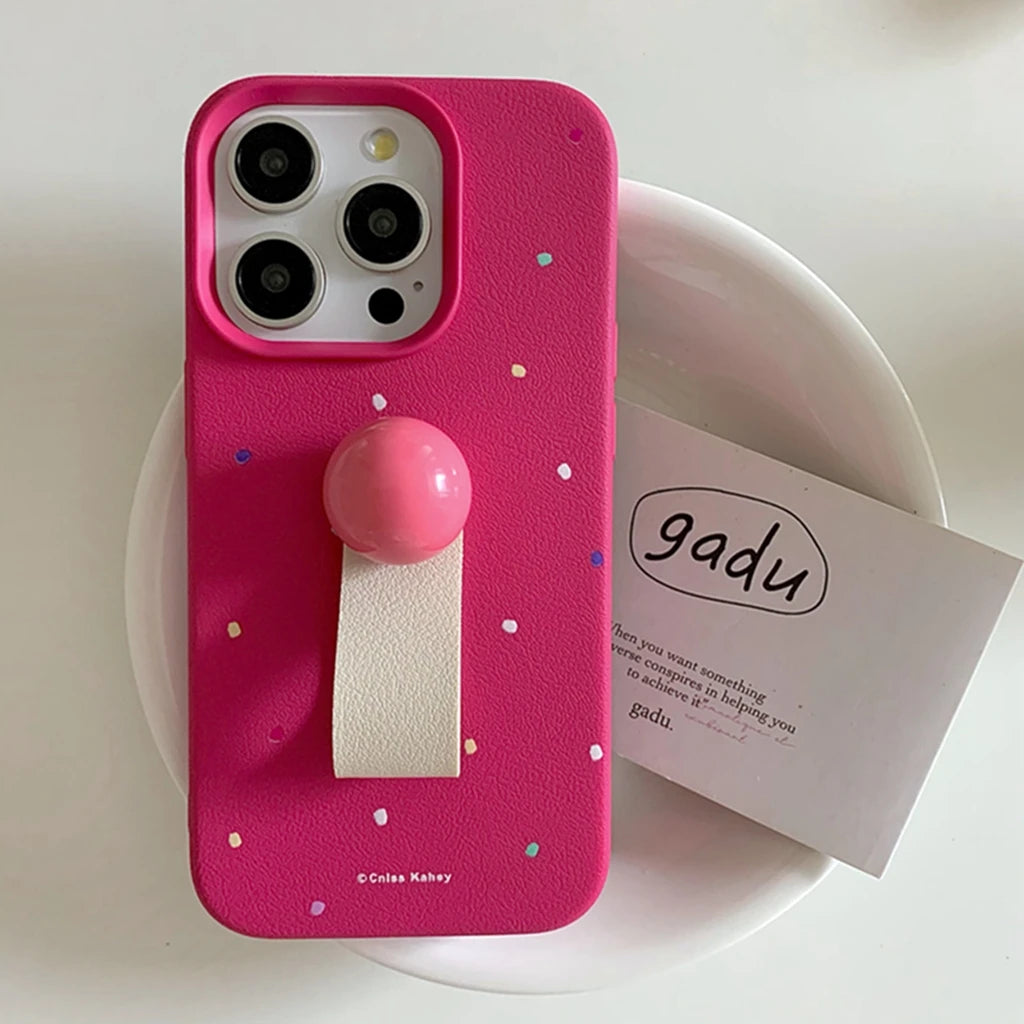 iPhone - Pear Ring Buckle Case