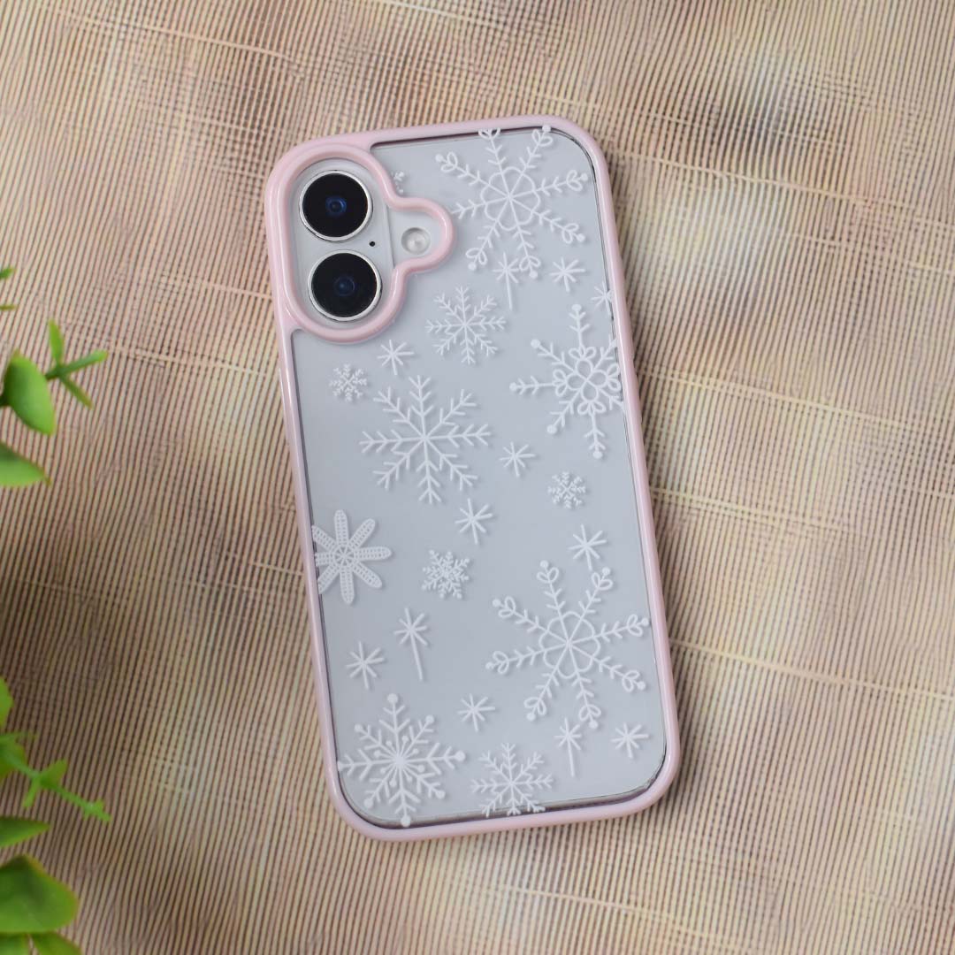 Snow Glow Transparent Case - iPhone