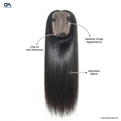 Silk Base Human Hair Topper 3*5Inc