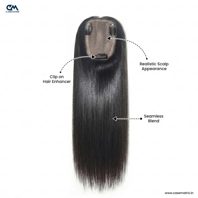 Silk Base Human Hair Topper 3*5Inc