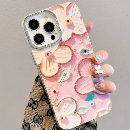Oil Painting Floral Case - iPhone