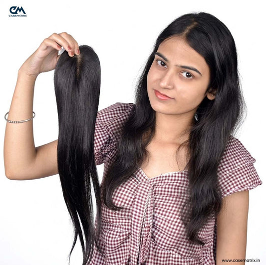 Silk Base Human Hair Topper 1.5*5Inc