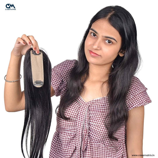 Silk Base Human Hair Topper 1.5*5Inc