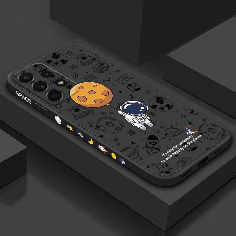 Cosmic Astronaut Silicone Case - Galaxy