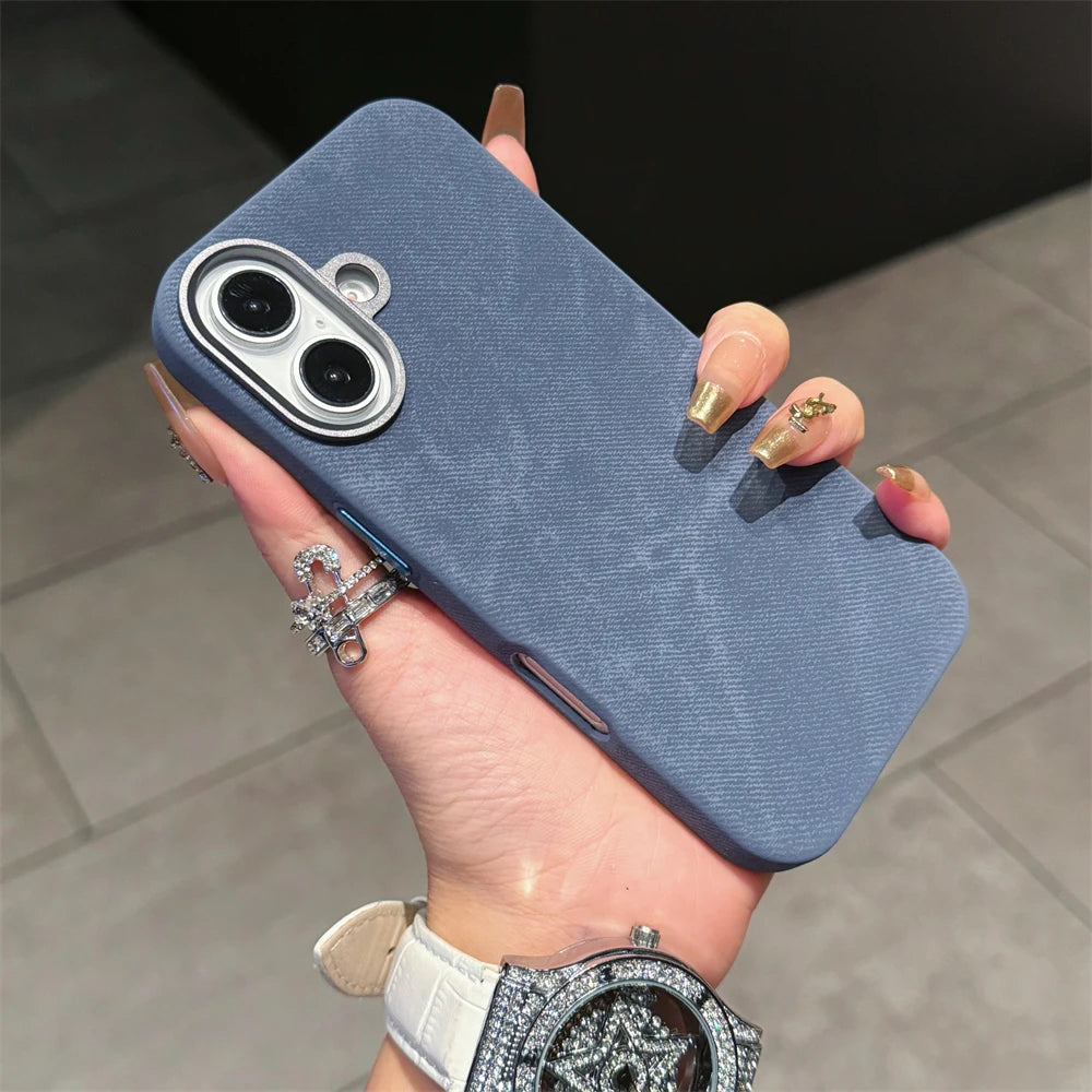 Velvet Edge Leather Case