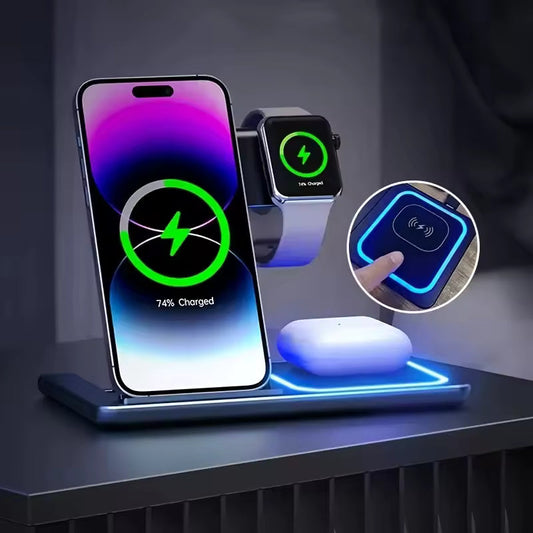 Wireless Hub 3-in-1 Charging Station