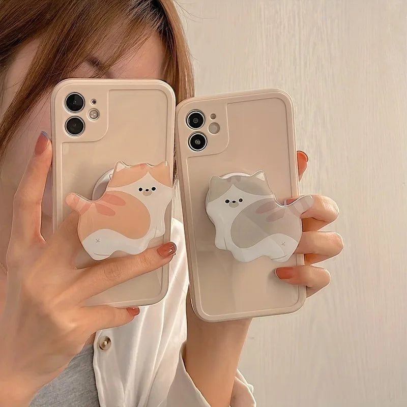 Puffy Cat Grip Holder