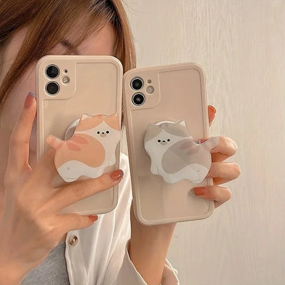 Puffy Cat Grip Holder