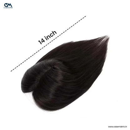 Invisible Human Hair Lace Topper - 14 Inch