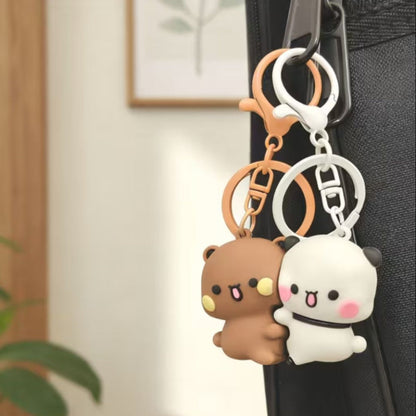 Cute Bestie Bear Keyring Charm
